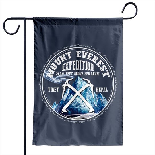 Mount Everest Expedition Mt Everest Garden Flag