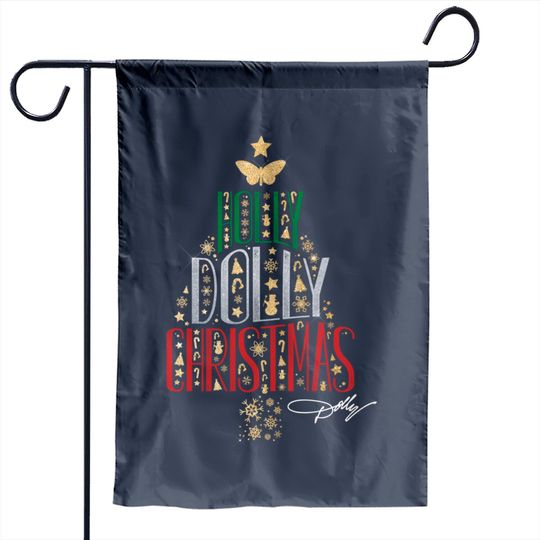 Dolly Parton Holly Dolly Christmas Garden Flag
