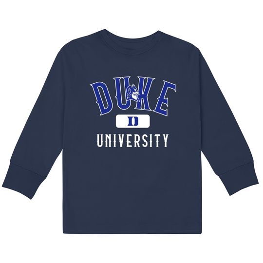 Duke University Crewneck  Kids Long Sleeve T-Shirts