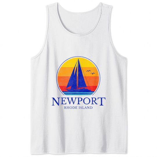 Vintage Newport Rhode Island Sailing Tank Top