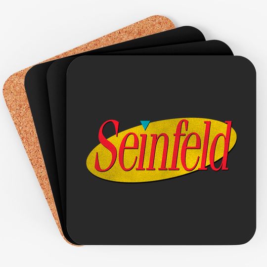 Seinfeld Colorful Original Logo Coasters