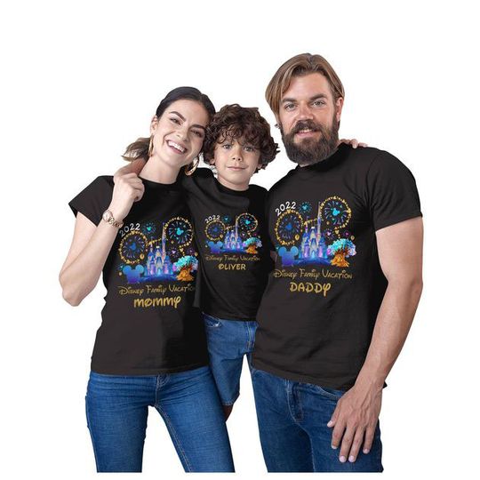 Personalized Disney Family Vacation Matching Shirt