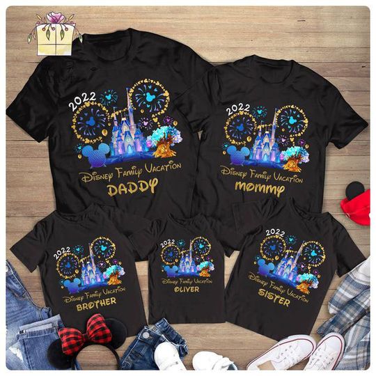Personalized Disney Family Vacation Matching Shirt