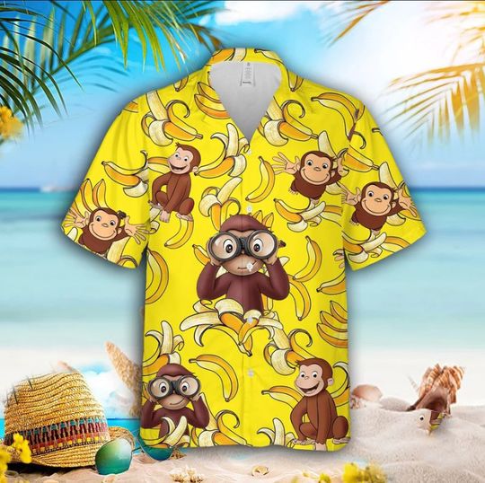 Curious George Hawaiian Shirt