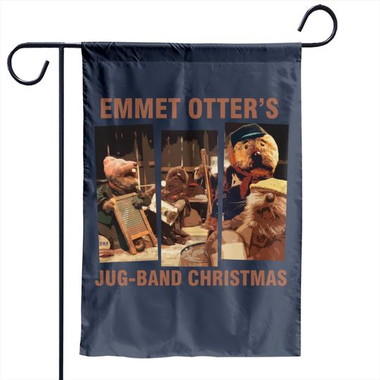 emmet otter - jug band - Emmet Otter - Garden Flags