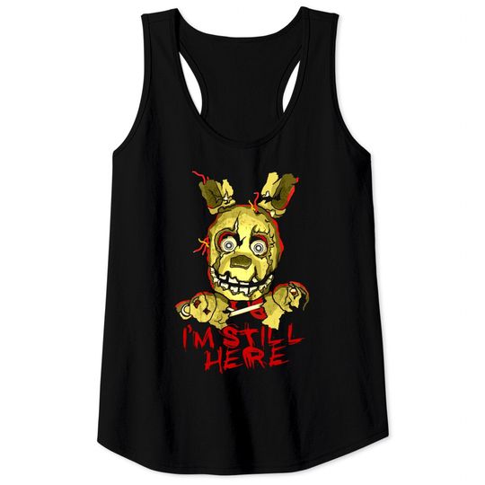 Five Nights At Freddy's Springtrap Essential Tank Tops