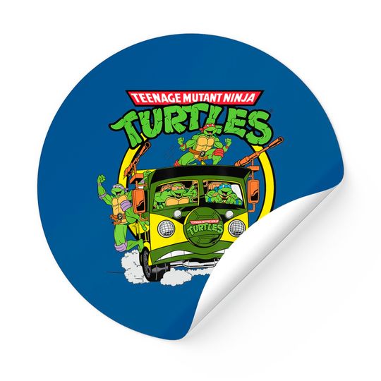 Teenage Mutant Ninja Turtles Truck Speeding Sticker
