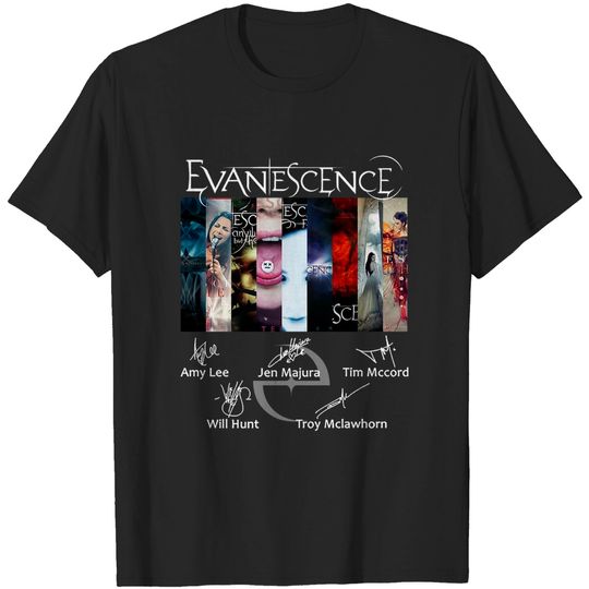 DMNTeestore Evanescence T-Shirt, Hoodie, Long Sleeve Black