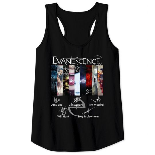 DMNTeestore Evanescence Tank Tops, Hoodie, Long Sleeve Black