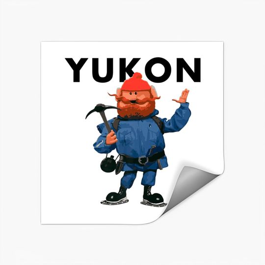 Yukon Cornelius Rudolph Christmas Premium Sticker