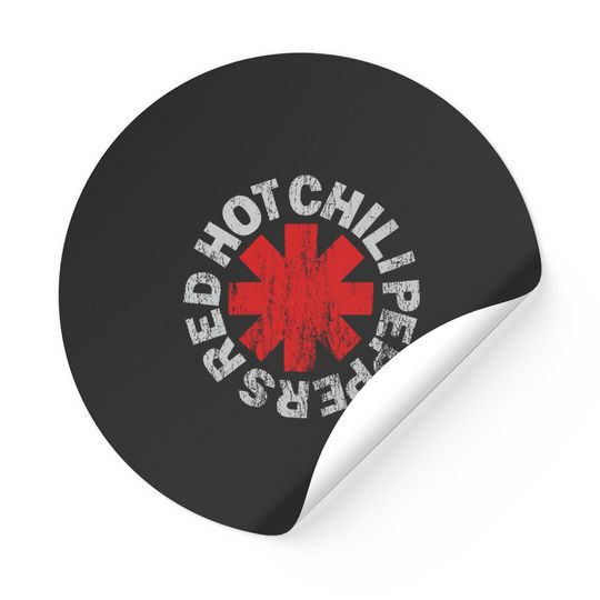 Red Hot Chili Peppers Distressed Sticker