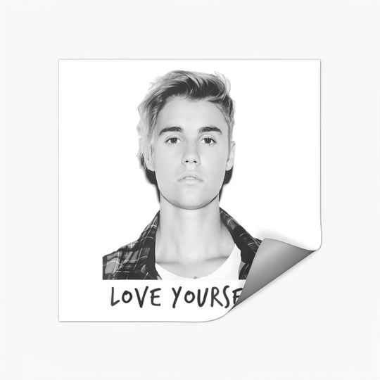 Justin Bieber Official Love Yourself Sticker