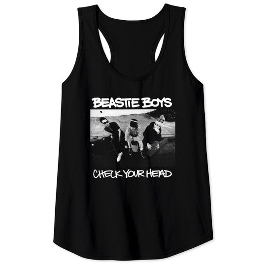 Vintage Fade Beastie Boys Check Your Head Tank Tops