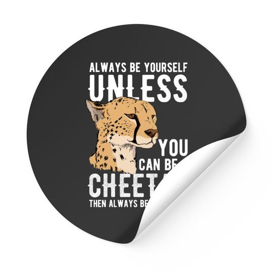 Animal Print Gift Cheetah Sticker