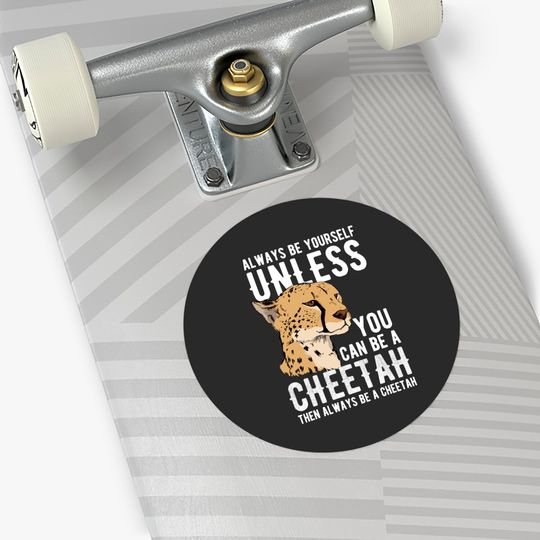 Animal Print Gift Cheetah Sticker