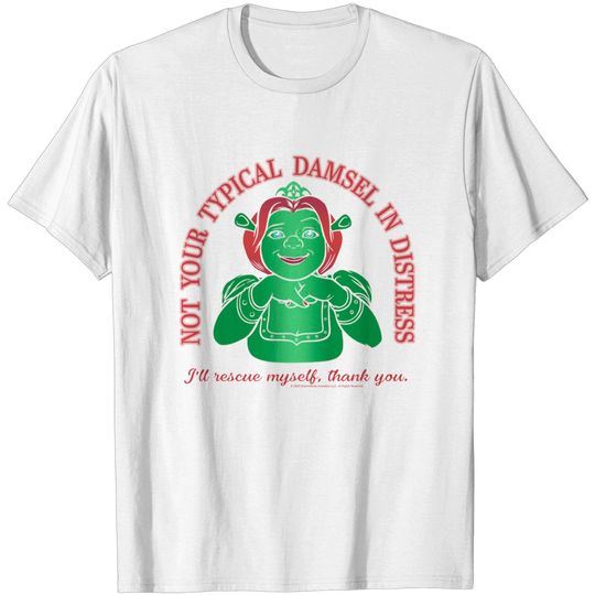 Shrek Fiona Not Your Typical Damsel In Distress T-Shirt