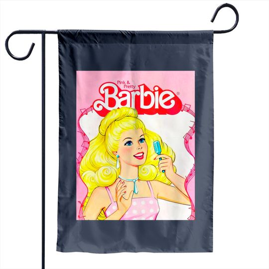 Barbie Vintage Classic Garden Flags