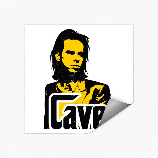 Retro Nick Cave Next Door Tribute - Nick Cave - Stickers