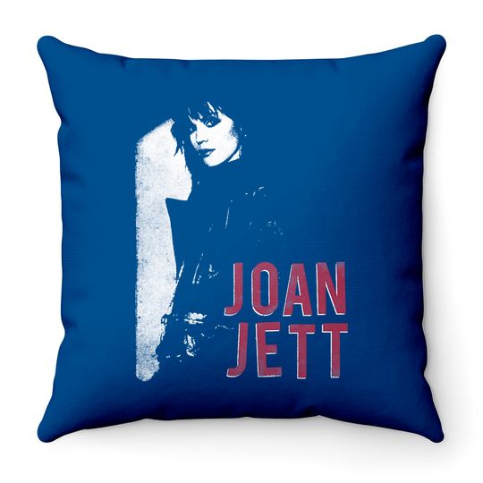 Joan Jett Throw Pillows