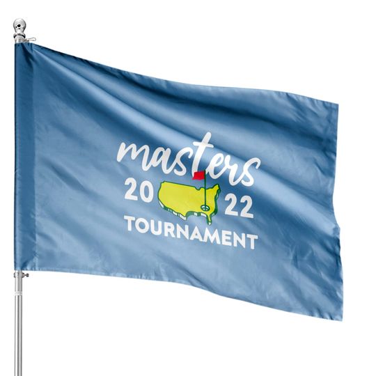 2022 Masters Golf Tournament House Flags, Masters Golf Party