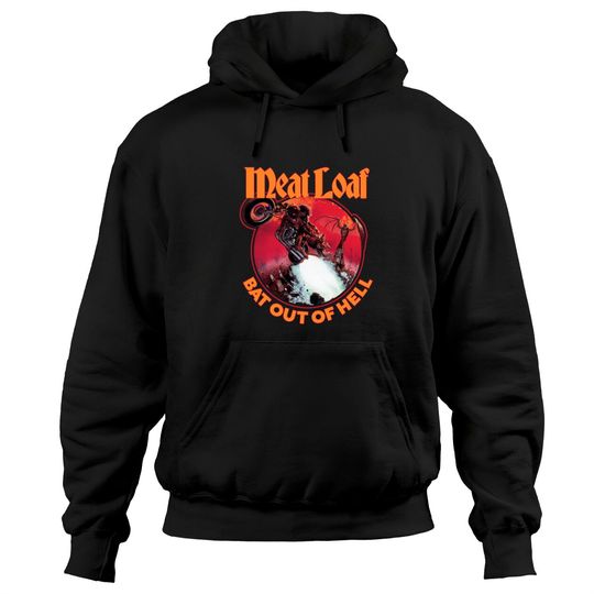 Meat Loaf Bat Out Of Hell Hoodies