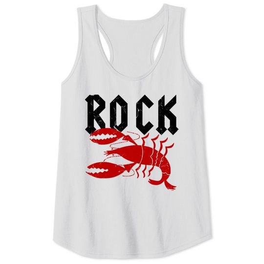 Rock Metal Lobster Tank Tops