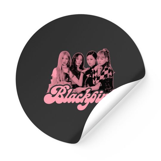 Blackpink  Official Pink Photo Sticker