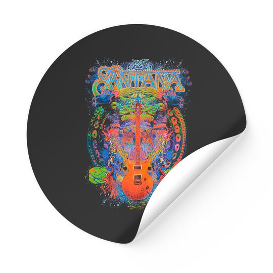 Santana Men's Spiritual Soul Sticker Graphite