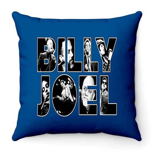 Billy Joel Throw Pillows