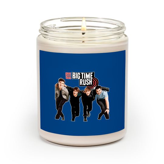 Big Time Rush Music Band Scented Candles