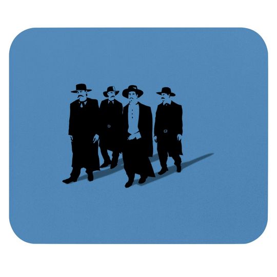 Tombstone Dogs - Western - Mouse Pads