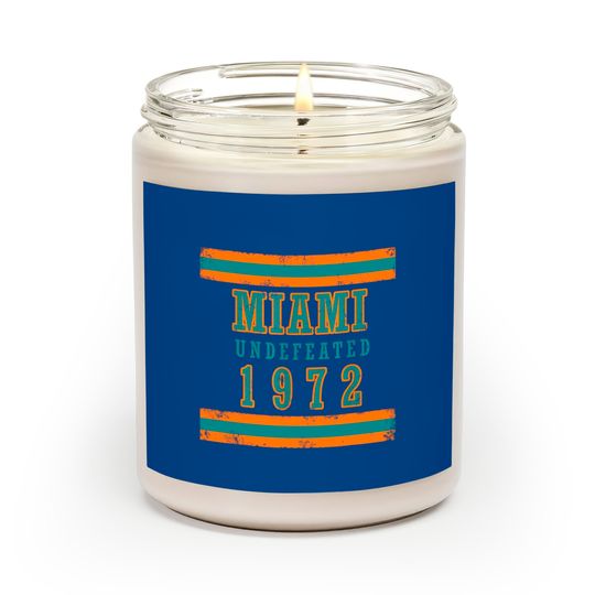 Miami Dolphins Scented Candles