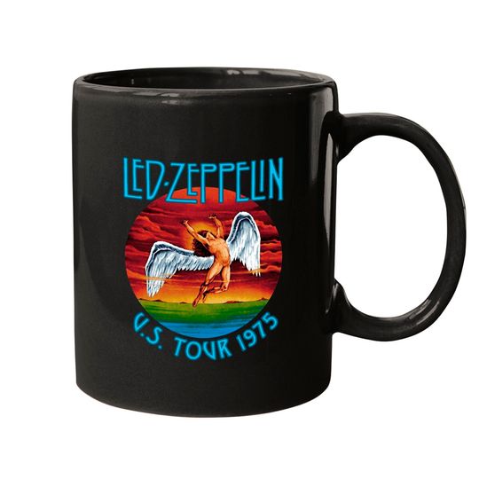 Vintage Led Zepplin US Tour 1975 Mugs