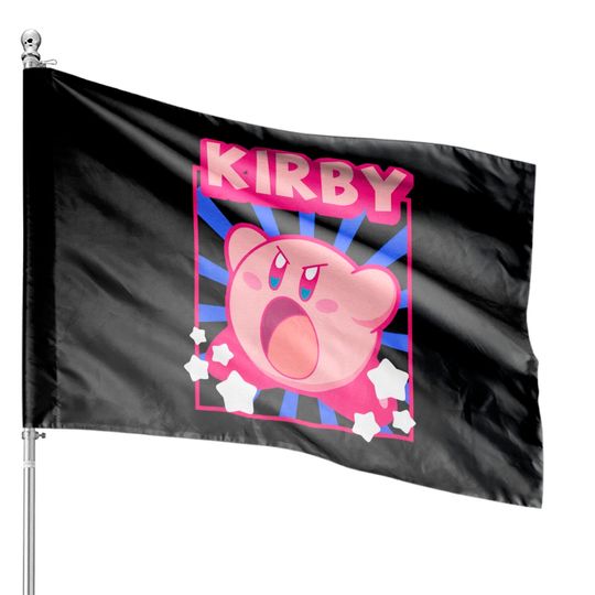 Kirby Retro House Flags