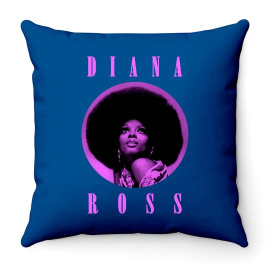 Diana Ross Essential Throw Pillows