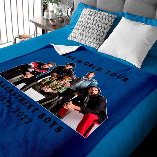 Backstreet Boys Baby Blankets, DNA World Tour 2022 Baby Blankets