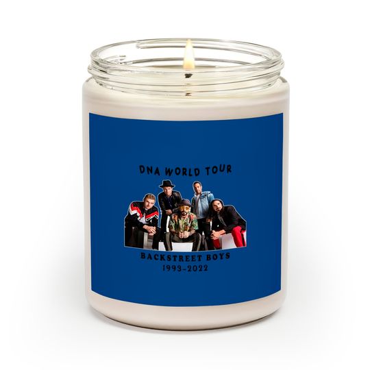 Backstreet Boys Scented Candles, DNA World Tour 2022 Scented Candles