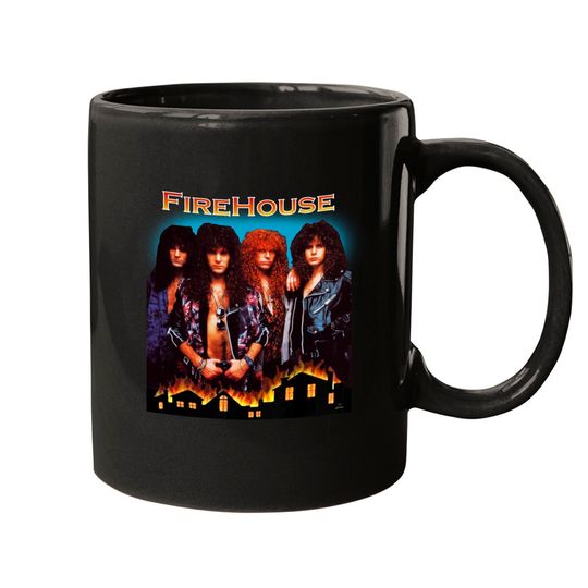 Firehouse Fire House Hold Your Album Band Mugs, Music Mug