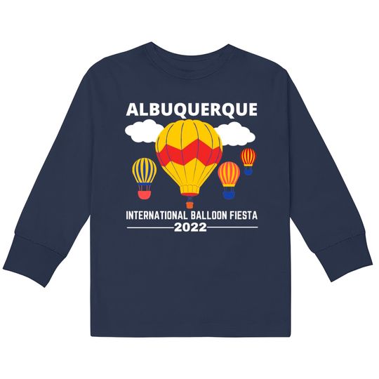 Albuquerque Balloon Fiesta 2022  Kids Long Sleeve T-Shirts