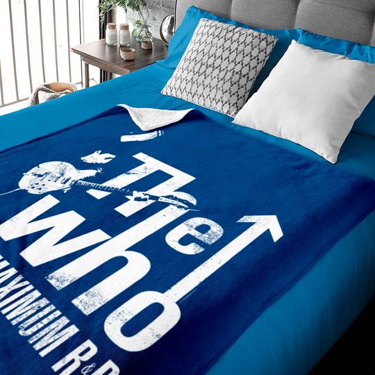 The Who Official Maximum R&B Tour Baby Blankets