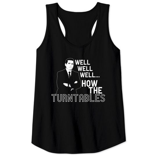 The Office How the Turntables Tank Tops