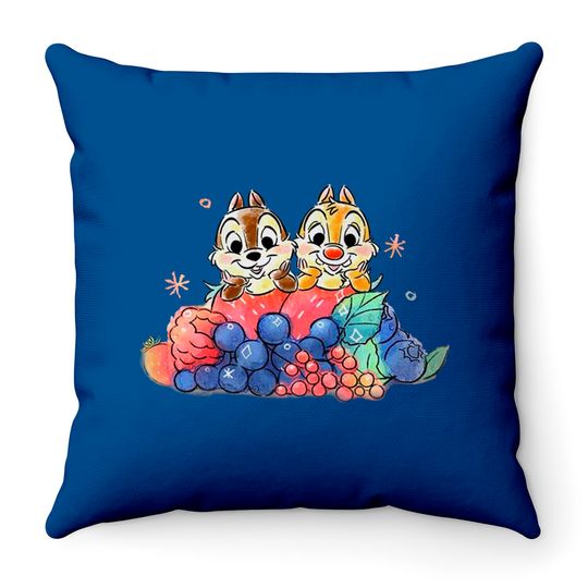 Lovely Chip and Dale Throw Pillow, Double Trouble Throw Pillow, Chip and Dale Throw Pillow, Disney Throw Pillows, Disney Friend Throw Pillows, Gifts Idea