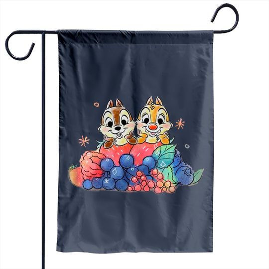 Lovely Chip and Dale Garden Flag, Double Trouble Garden Flag, Chip and Dale Garden Flag, Disney Garden Flags, Disney Friend Garden Flags, Gifts Idea