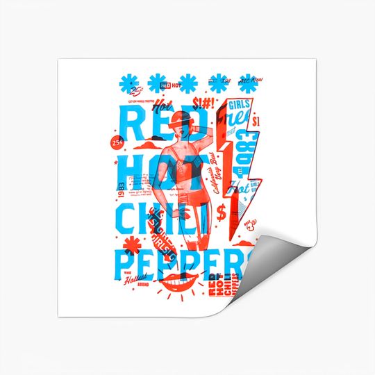 Red Hot Chili Peppers Stickers