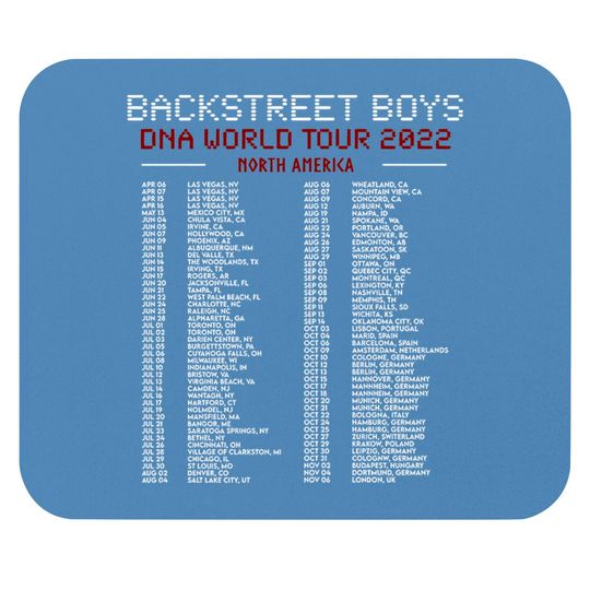 Backstreet Boys DNA Tour 2022 Mouse Pads, Backstreet Boys Mouse Pads, DNA Tour Mouse Pads