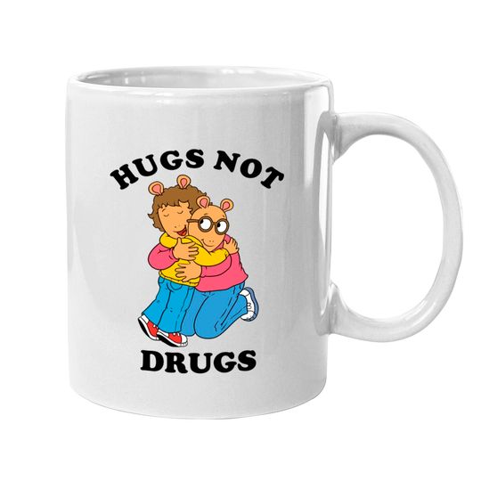 Arthur Hugs not drugs - Arthur Rimbaud - Mugs