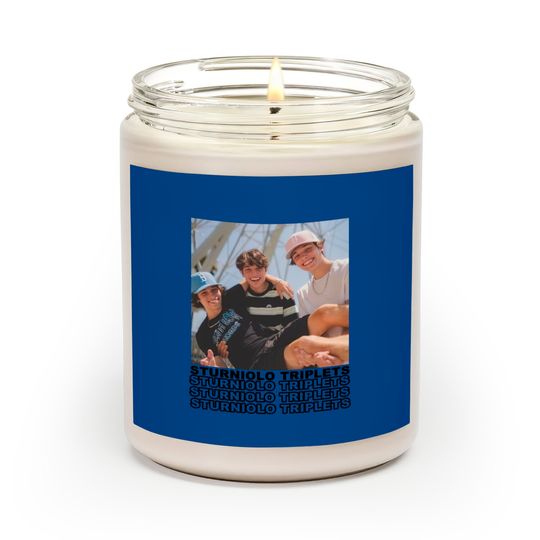 sturniolo triplets merch Classic Scented Candles