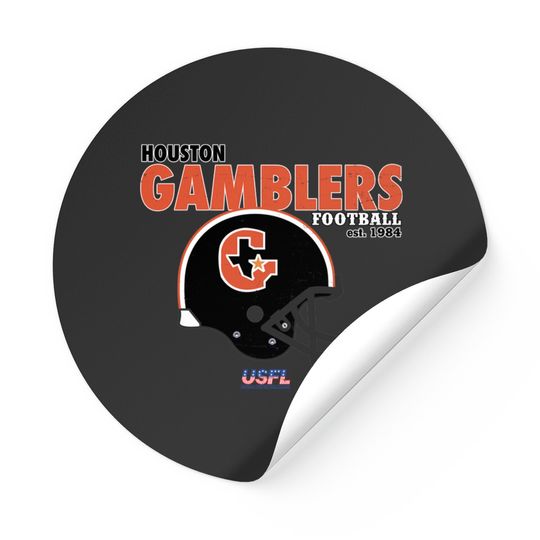 Houston Gamblers - Houston Gamblers - Stickers