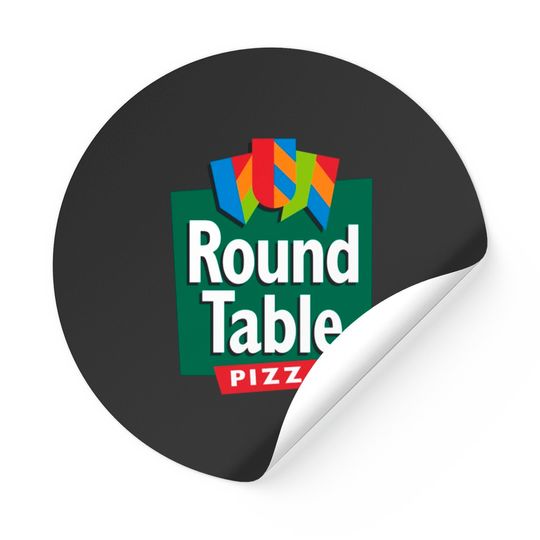 Round Table Pizza Stickers