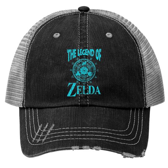 The legend Of Zelda Logo Trucker Hats